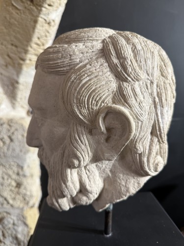 Head Saint Apotre - Sculpture Style 