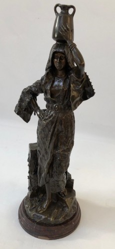 La porteuse d'eau -  Gaston LEROUX  (1854-1942) - Sculpture Style 
