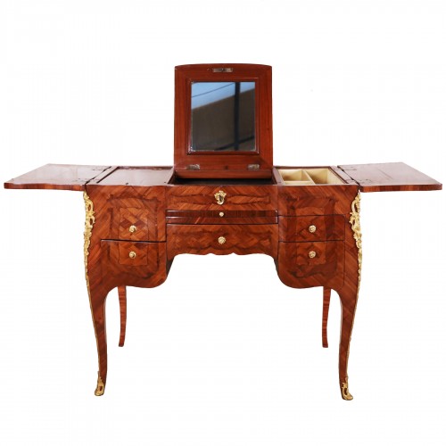 Louis XV dressing table, model of BOUDIN