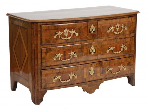 Commode marquetée Louis XIV