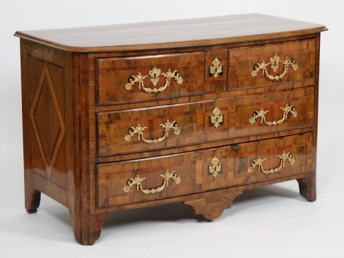 Commode marquetée Louis XIV - Mobilier Style 