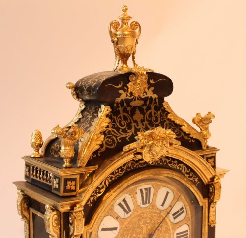 Horology  - Louis XIV mantel Clock by Goret Pierre in Paris