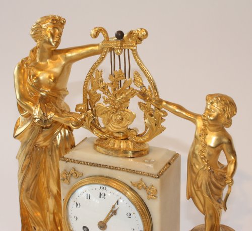 Horology  - A Louis XVI mantle clock