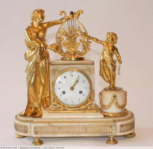 XVIIIe siècle - Pendule Louis XVI