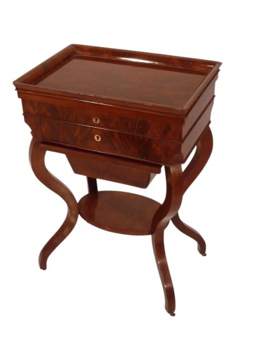 19thc. mahogany sewing box