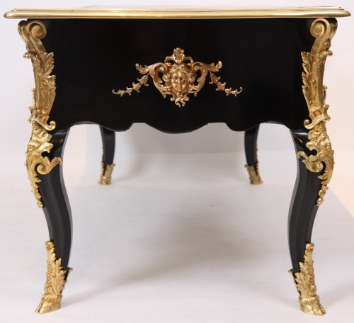 Furniture  - Rare and important Louis XIV double-sided bureau plat