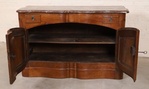 Mobilier Buffet - Buffet de chasse "Arbalette" en chêne XVIIIe