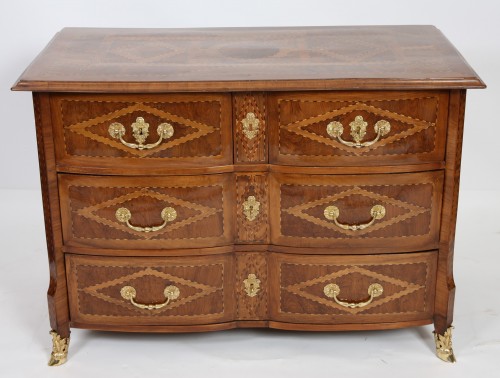 Commode Louis XIV dite "Mazarine" - Mobilier Style Louis XIV