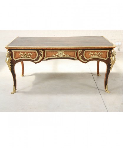 Inlaid double-sided Bureau plat - Furniture Style 