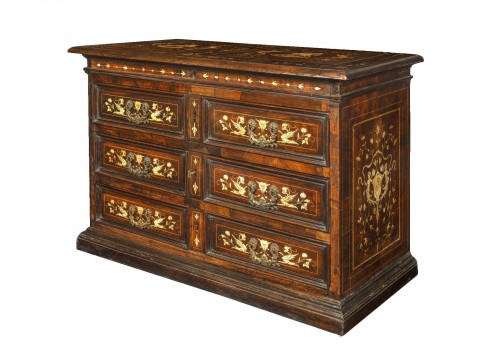 Commode, Italie du Nord du 17e siècle