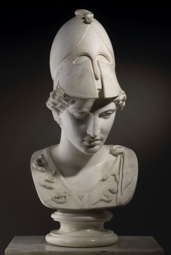 Colossal Bust of Pallas Athena of the Velletri type - Sculpture Style 