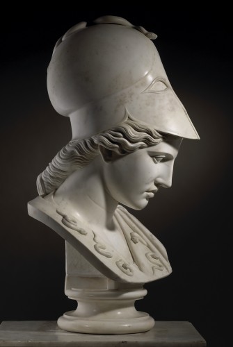 Colossal Bust of Pallas Athena of the Velletri type - 