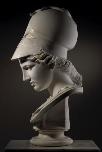 Colossal Bust of Pallas Athena of the Velletri type - 
