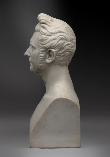 Herm-bust of a Man, possibly Antoine Pauwels (1796-1852) - 