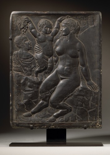 Faunesse, Bacchus / Bacchant &amp; Pan relief  - Sculpture Style 