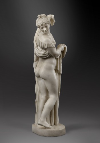 Sculpture Sculpture en Marbre - Vénus callipyge, Italie 19e siècle