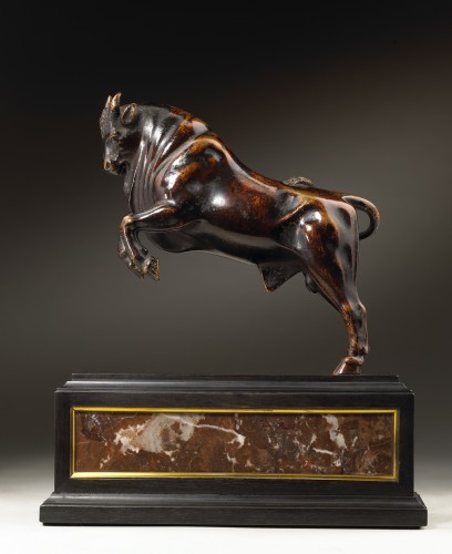 Leaping Bull - Barthélemy Prieur (1536-1611) and workshop - Sculpture Style Renaissance