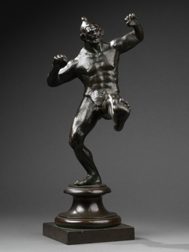 Sculpture Sculpture en Bronze - Lutteur romain
