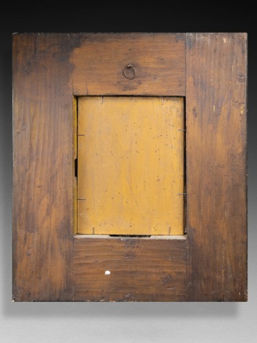 Miroirs, Trumeaux  - Miroir en Bois de poirier ébonisé vers 1700