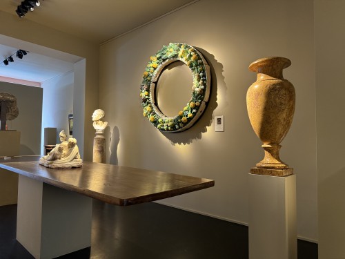 Antiquités - Monumental Brocatelle d’Espagna Marble Vase