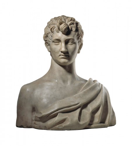 Marble Bust of a Youth