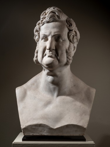 XIXe siècle - Buste monumental du Roi Louis Philippe