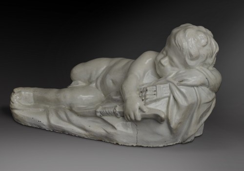 Porcelain & Faience  - Sleeping Cupid