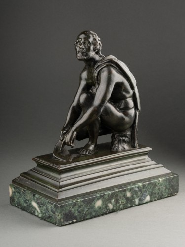 L'Arrotino, Italie XIXe siècle - Sculpture Style 