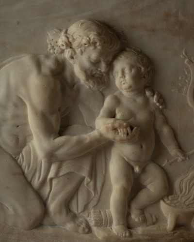 Sculpture  - Anacreon and Cupid - François Lucas (1736-1813)