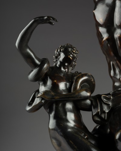 Sculpture Sculpture en Bronze - Le groupe du Laocoon