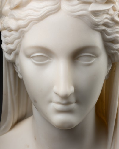XIXe siècle - Buste de Sapho