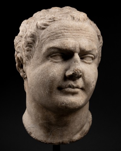 Tête de l’Empereur Titus, Italie XVIe siècle - Desmet Galerie
