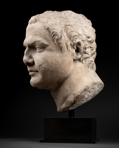 XVIe siècle et avant - Tête de l’Empereur Titus, Italie XVIe siècle