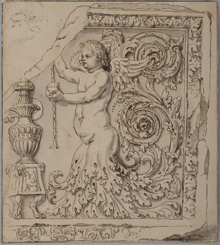 Relief romain antique - Tableaux et dessins Style 