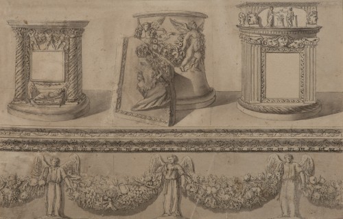 Ancient Roman Sculptures - Paintings & Drawings Style 