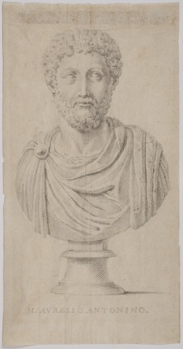 Buste de Marc Aurèle - Tableaux et dessins Style 
