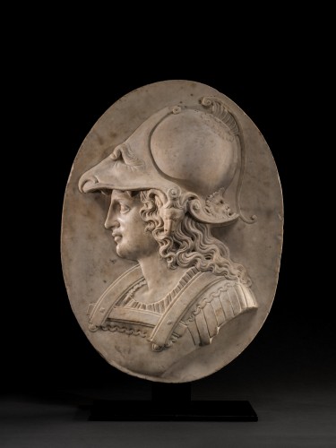 Relief portrait of Alexander The Great - Sculpture Style 