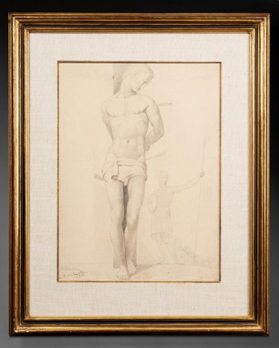 Saint Sebastian - Marcel Delmotte (1901 – 1984)