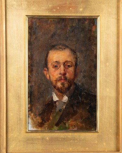 20th century - Antonio Mancini (1852 – 1930) - Claude Ponsonby 