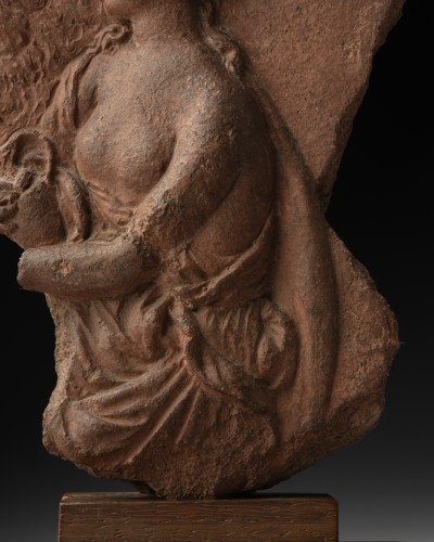 Campana-relief of a Maenad or Muse (Psyche ?) - 