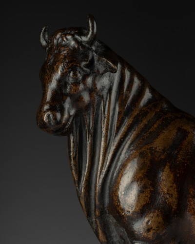 17th century - Pacing Bull, model by Giambologna (1529-1608) 