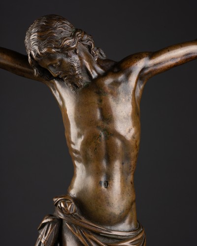 Sculpture Sculpture en Bronze - Christo Morto, d’après un modèle de Giambologna, vers 1588