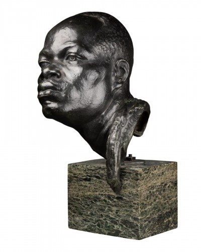 Head of an African man - Armando Violi (1884-1960)