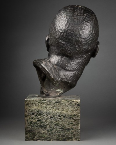 Antiquités - Head of an African man - Armando Violi (1884-1960)