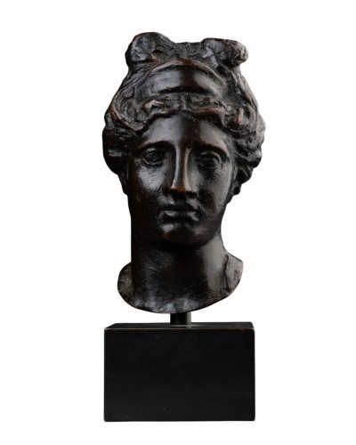 Bust of a young woman after the antique