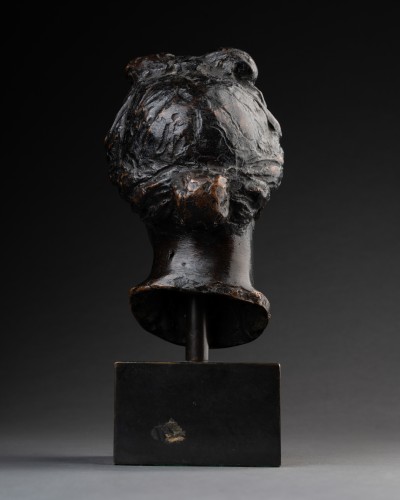 19th century - Bust of a young woman after the antique