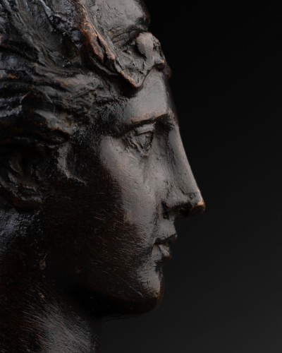Bust of a young woman after the antique - 