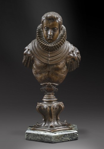 XVIIe siècle - Portrait en Buste de Philip IV