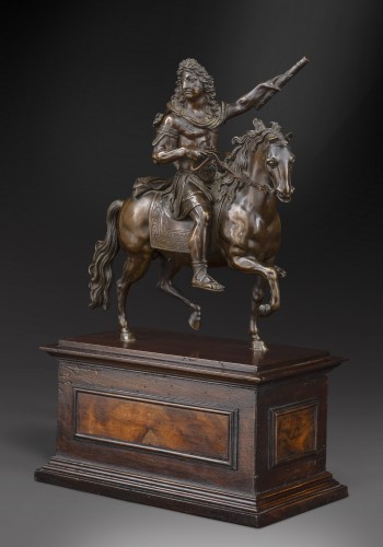 Louis XIV on Horseback - Sculpture Style 