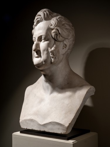 Monumental Bust of King Louis Philippe - James Pradier (1790 - 1852) - 